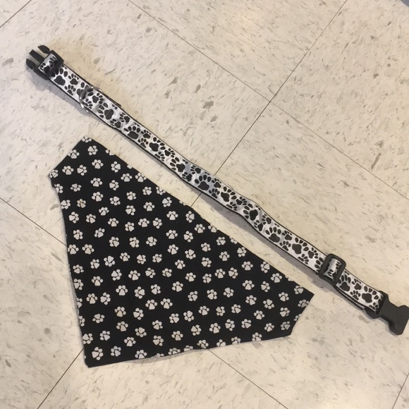 Other - 🐾Dog Collar + Bandana NWOT🐾